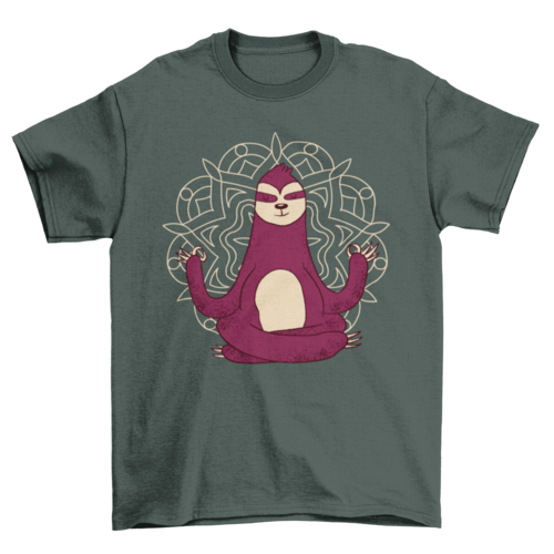 Meditation Sloth T-Shirt