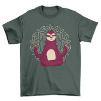 Thumbnail for Meditation Sloth T-Shirt