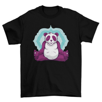 Thumbnail for Panda Meditation T-shirt