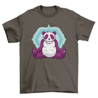 Thumbnail for Panda Meditation T-shirt