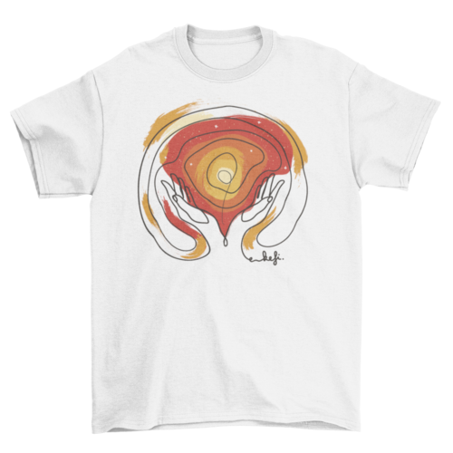 Hands Holding Universe T-Shirt