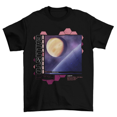 Callisto (Moon of Jupiter) T-Shirt