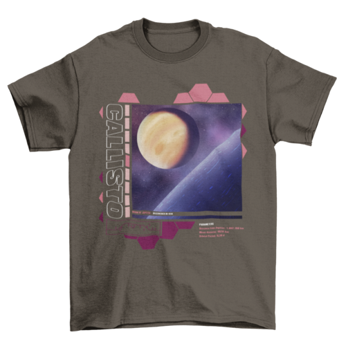 Callisto (Moon of Jupiter) T-Shirt