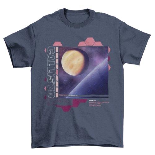 Callisto (Moon of Jupiter) T-Shirt