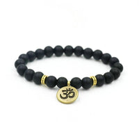 Thumbnail for Black Beaded Yoga Bracelets - with Spiritual Charms