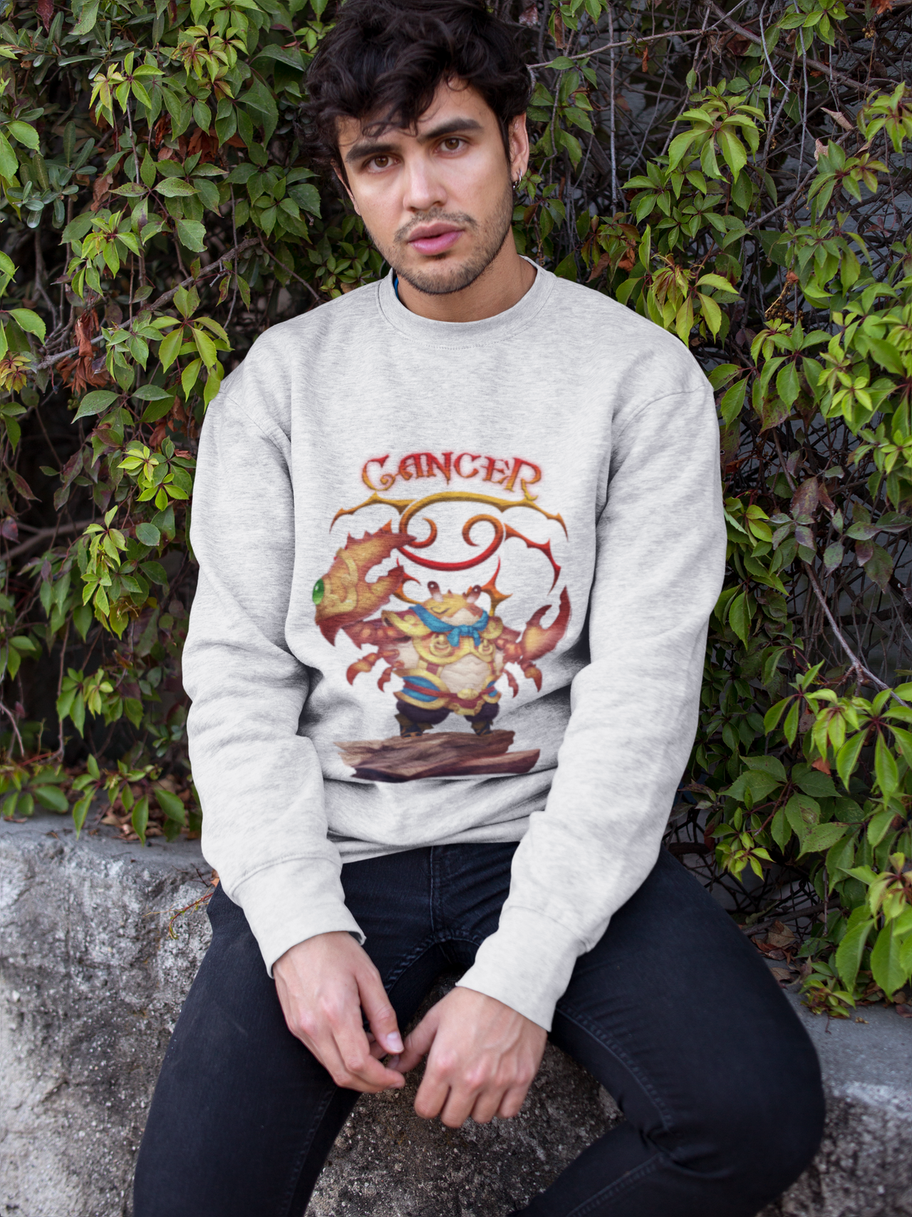 Men’s Astral Cancer Premium Sweatshirt