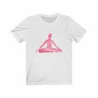 Thumbnail for Yoga Meditation Pose Print T-Shirt