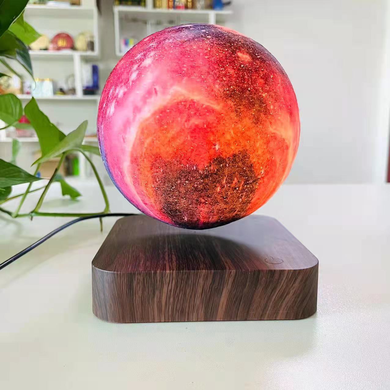 Levitating Moon Lamp - 3D Printed