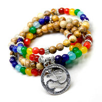 Thumbnail for 7 Chakra Healing Balance Bracelet Stone Gem Yoga