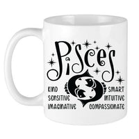 Thumbnail for Pisces Zodiac Sign Coffee Tea Mug