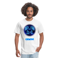 Thumbnail for Men's Stellar Gemini Classic T-Shirt - white