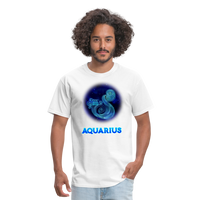 Thumbnail for Men's Stellar Aquarius Classic T-Shirt - white