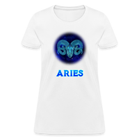 Thumbnail for Women's Stellar Aries T-Shirt - white