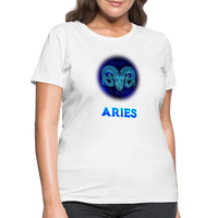 Thumbnail for Women's Stellar Aries T-Shirt - white