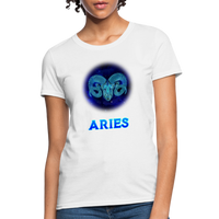 Thumbnail for Women's Stellar Aries T-Shirt - white