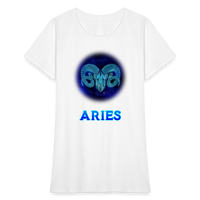 Thumbnail for Women's Stellar Aries T-Shirt - white