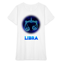 Thumbnail for Women's Stellar Libra T-Shirt - white