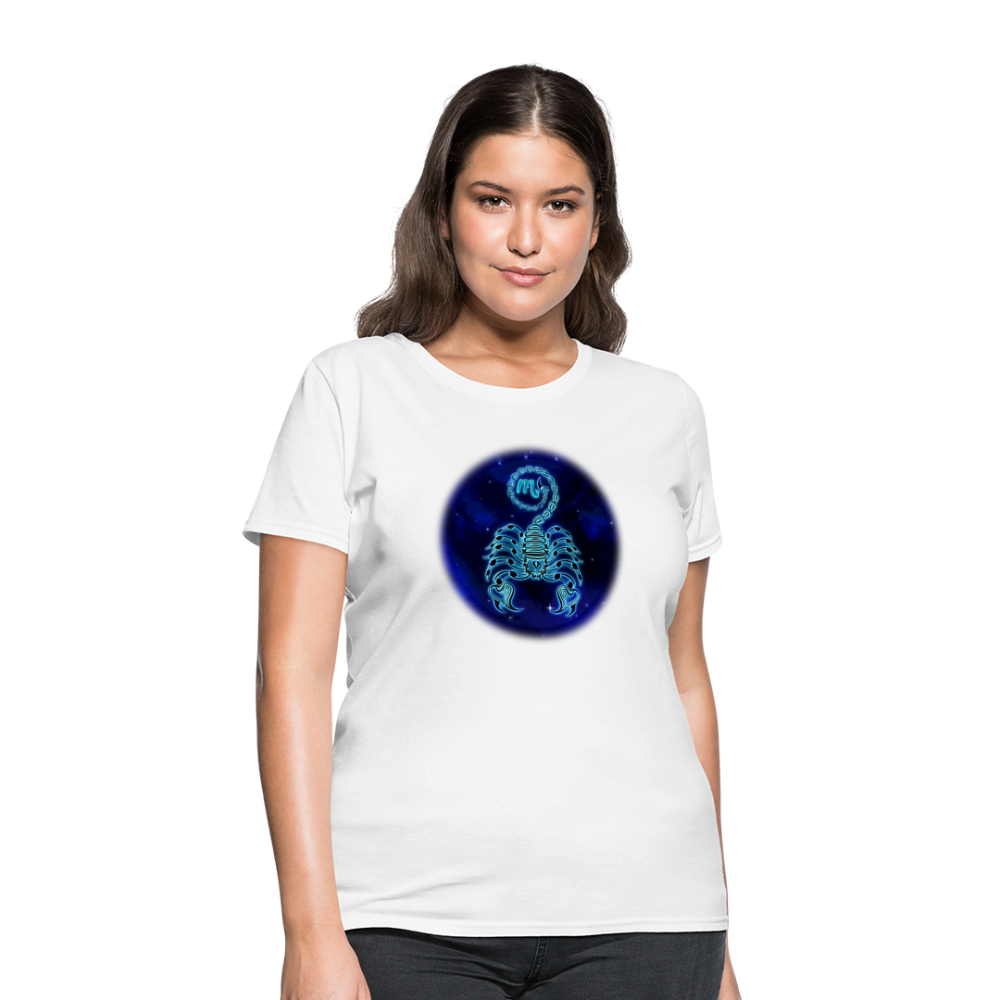 Women's Stellar Scorpio T-Shirt - white