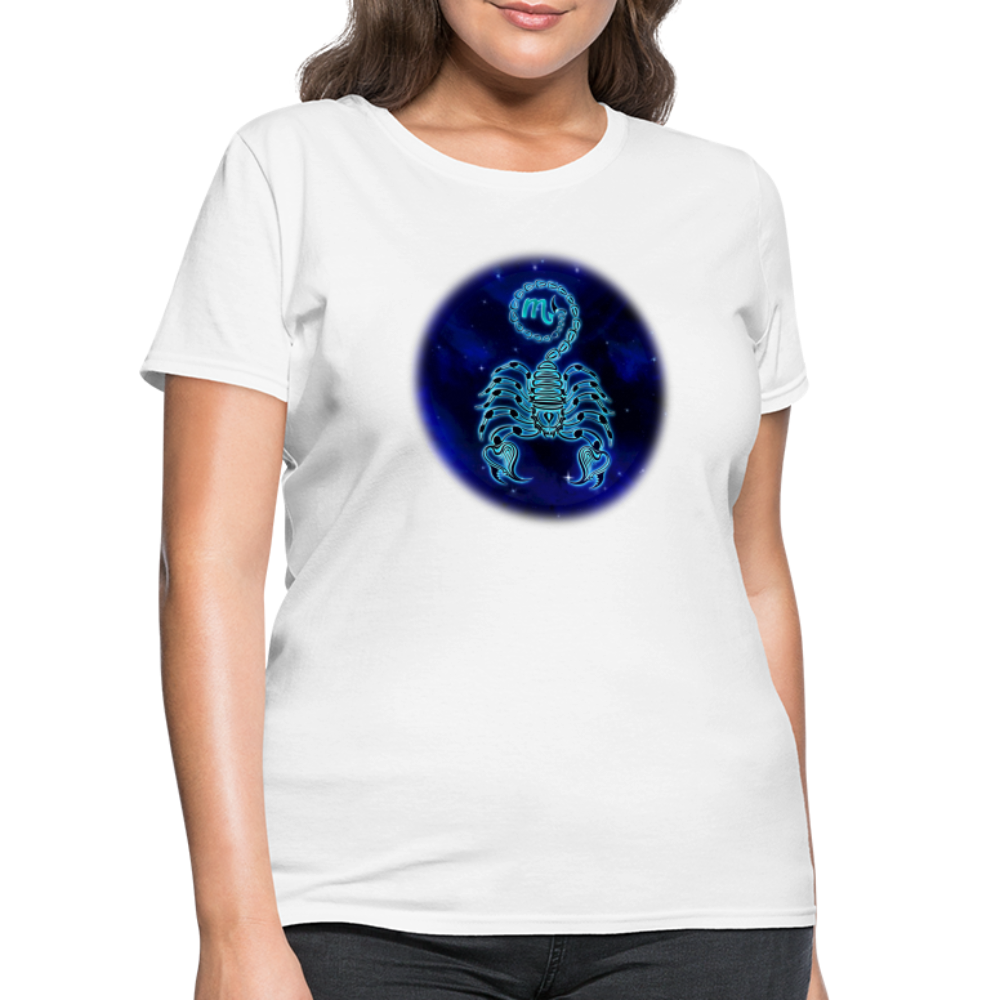 Women's Stellar Scorpio T-Shirt - white