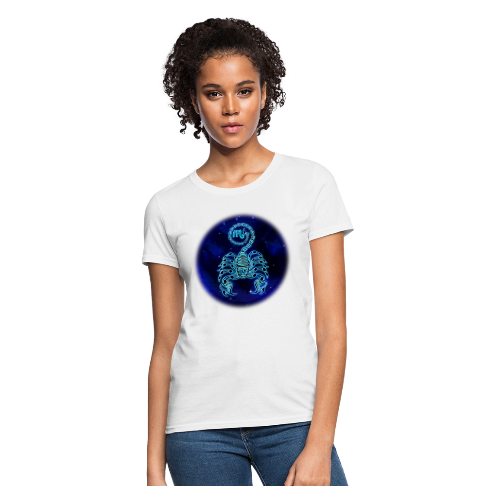 Women's Stellar Scorpio T-Shirt - white