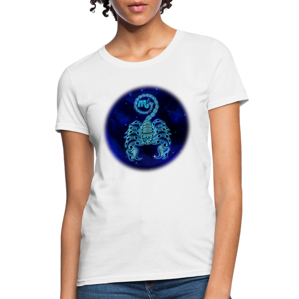 Women's Stellar Scorpio T-Shirt - white