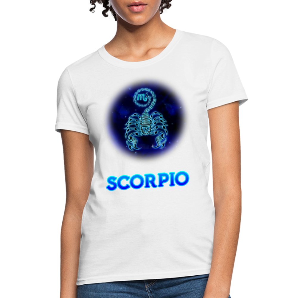 Women's Stellar Scorpio T-Shirt - white