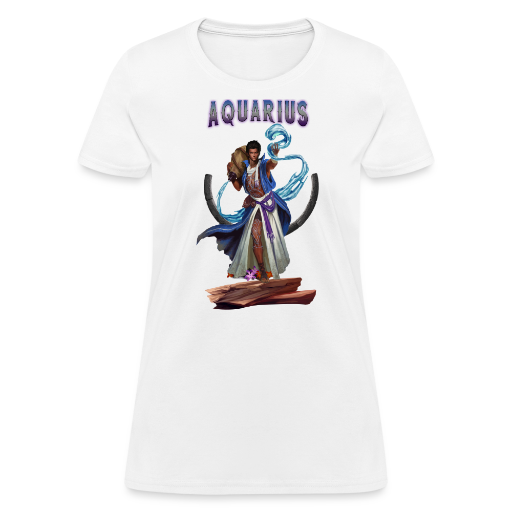 Women's Astral Aquarius T-Shirt - white