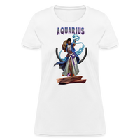 Thumbnail for Women's Astral Aquarius T-Shirt - white