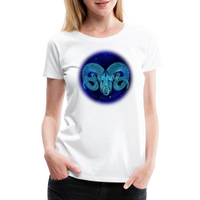 Thumbnail for Women’s Stellar Aries Premium T-Shirt - white