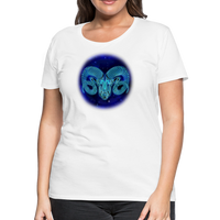 Thumbnail for Women’s Stellar Aries Premium T-Shirt - white