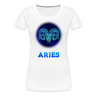 Thumbnail for Women’s Stellar Aries Premium T-Shirt - white