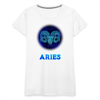 Thumbnail for Women’s Stellar Aries Premium T-Shirt - white