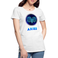 Thumbnail for Women’s Stellar Aries Premium T-Shirt - white