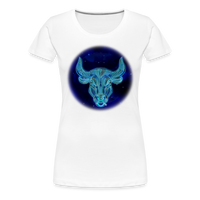 Thumbnail for Women’s Stellar Taurus Premium T-Shirt - white