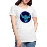 Thumbnail for Women’s Stellar Taurus Premium T-Shirt - white