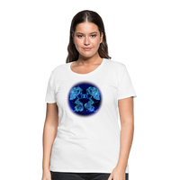 Thumbnail for Women’s Stellar Gemini Premium T-Shirt - white