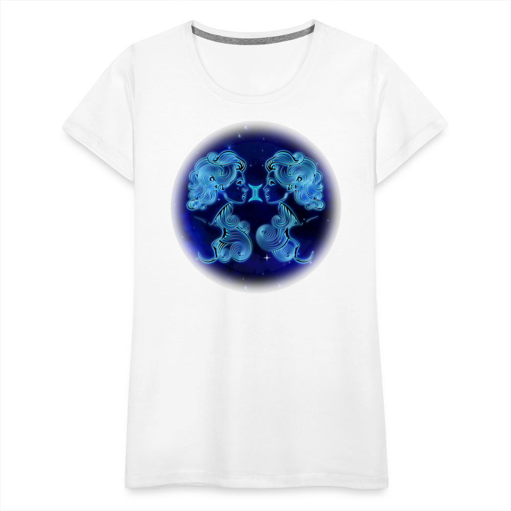 Women’s Stellar Gemini Premium T-Shirt - white