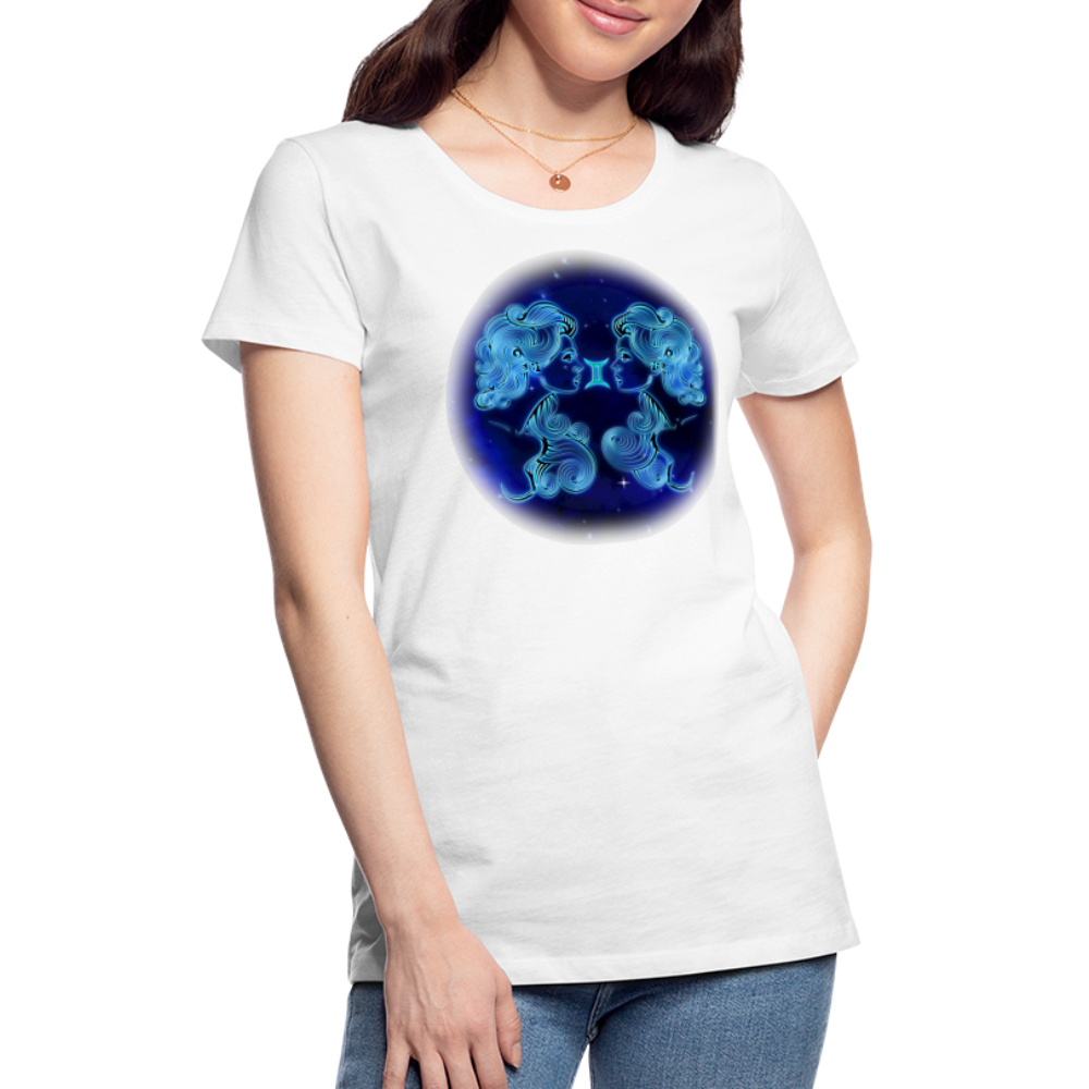 Women’s Stellar Gemini Premium T-Shirt - white