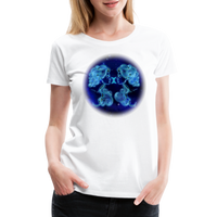 Thumbnail for Women’s Stellar Gemini Premium T-Shirt - white