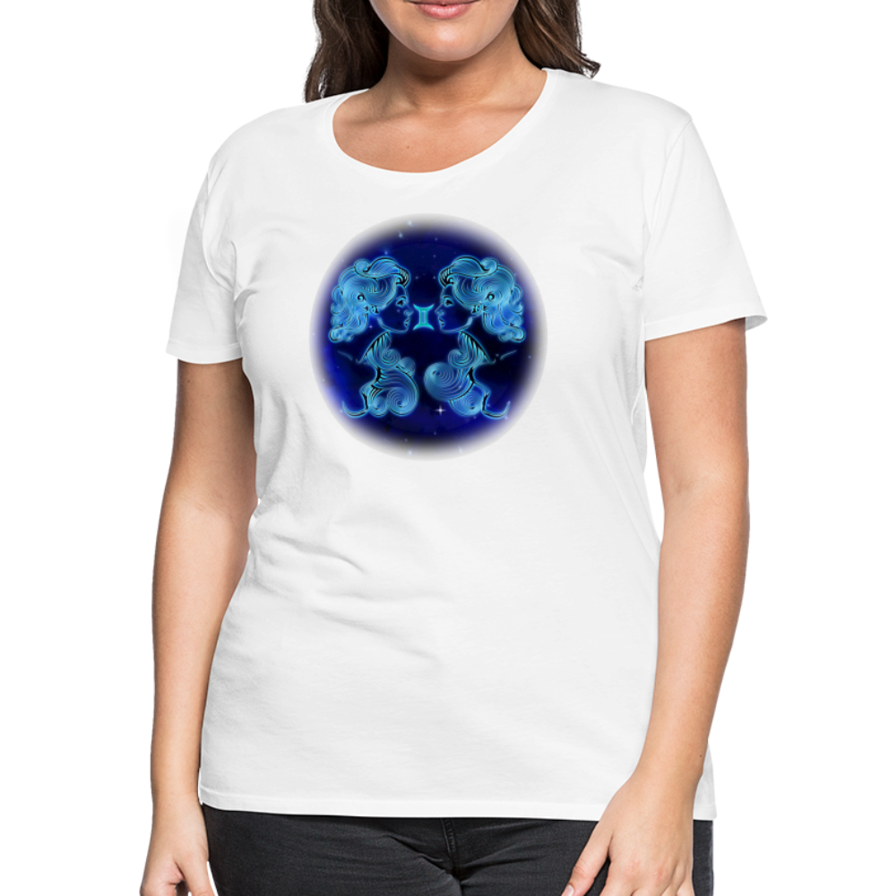 Women’s Stellar Gemini Premium T-Shirt - white