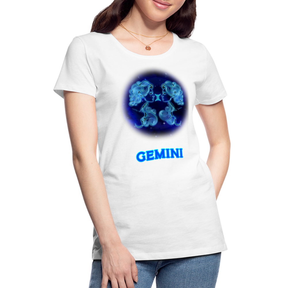 Women’s Stellar Gemini Premium T-Shirt - white