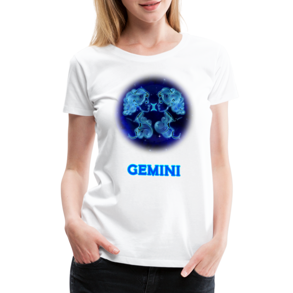 Women’s Stellar Gemini Premium T-Shirt - white