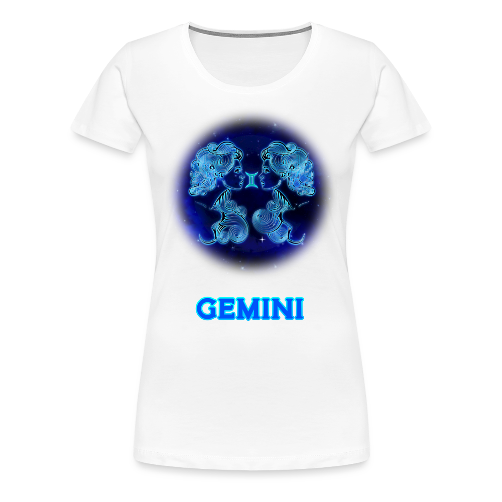 Women’s Stellar Gemini Premium T-Shirt - white