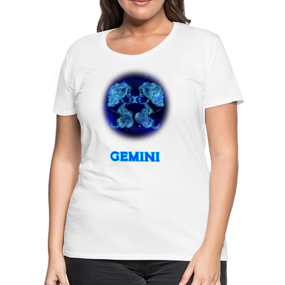 Women’s Stellar Gemini Premium T-Shirt - white