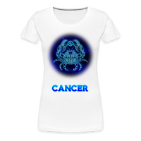 Thumbnail for Women’s Stellar Cancer Premium T-Shirt - white