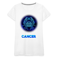 Thumbnail for Women’s Stellar Cancer Premium T-Shirt - white