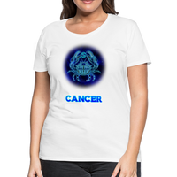 Thumbnail for Women’s Stellar Cancer Premium T-Shirt - white