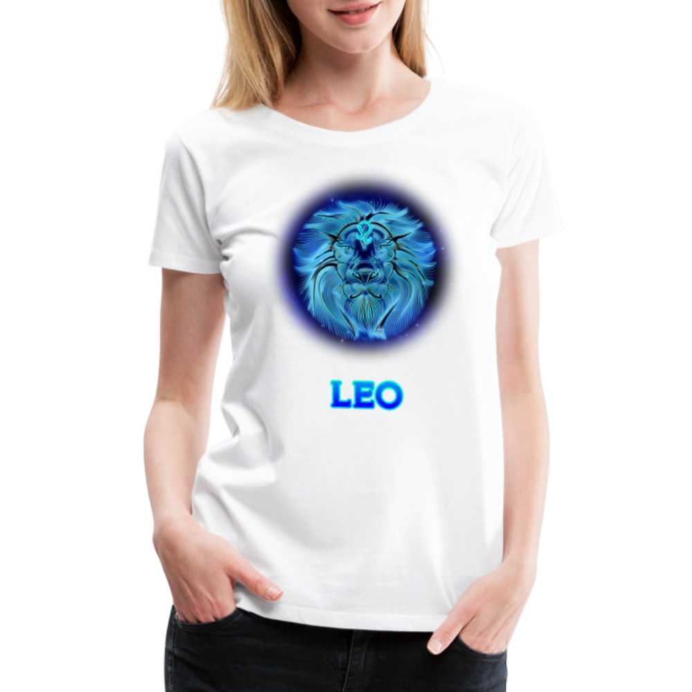 Women’s Stellar Leo Premium T-Shirt - white