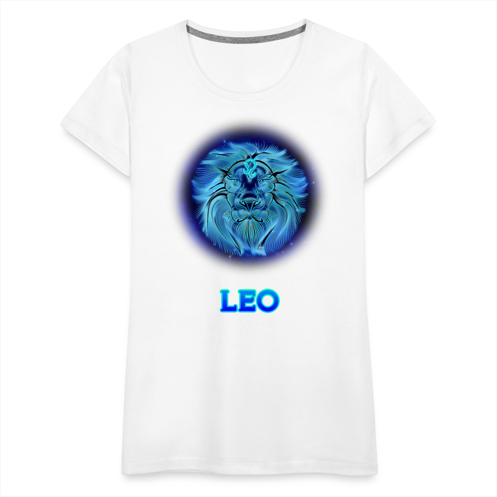 Women’s Stellar Leo Premium T-Shirt - white