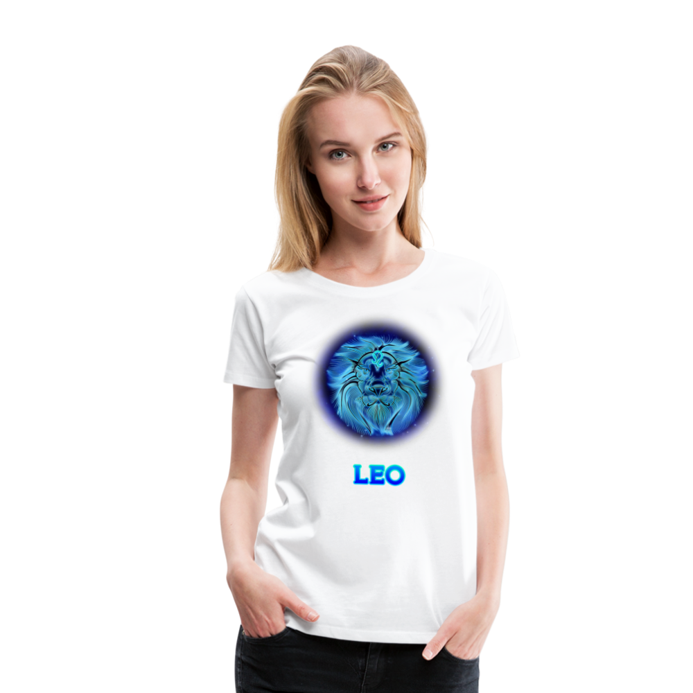 Women’s Stellar Leo Premium T-Shirt - white